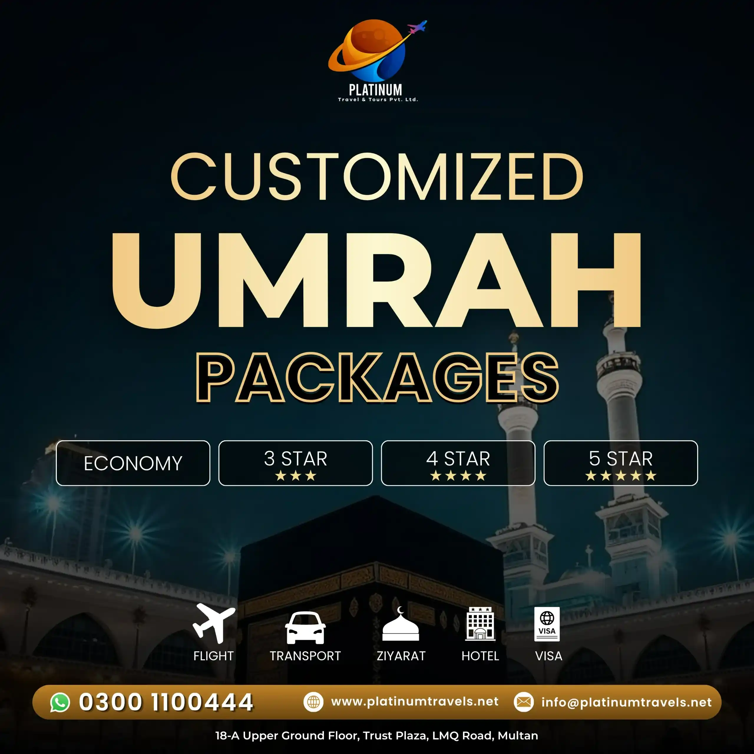 Customized Umrah Package